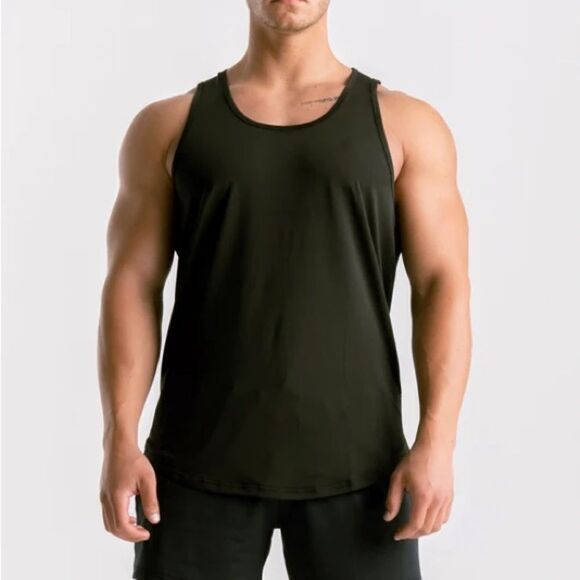 Inaka Freeform Sleeveless Tank Top in Jet Black Size XXL NWT - Picture 1 of 6